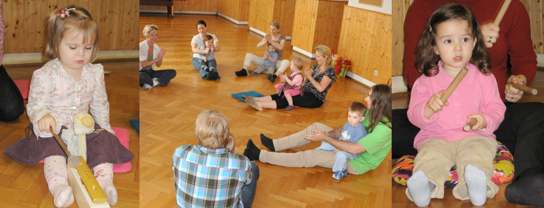 Foto Kleinkindermusikgruppen in Hietzing Doris Gailit